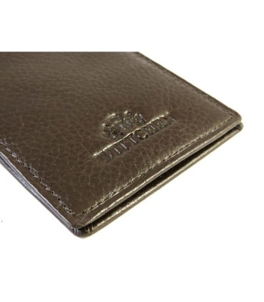 Etui na karty kredytowe Wittchen, kolekcja Italy 21-2-170, brązowe