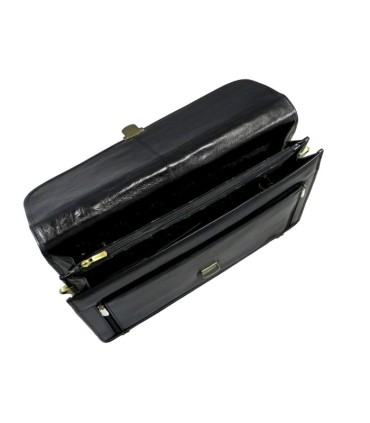 Teczka męska ze skóry naturalnej Wittchen kolekcja Italy, czarna