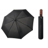 Automatyczna MOCNA parasolka XXL Doppler 125 cm CZARNA W KWADRATY