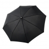 Automatyczna MOCNA parasolka XXL Doppler 125 cm CZARNA W ROMBY