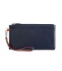 Skórzany portfel damski SASZETKA DuDu®, GRANATOWY