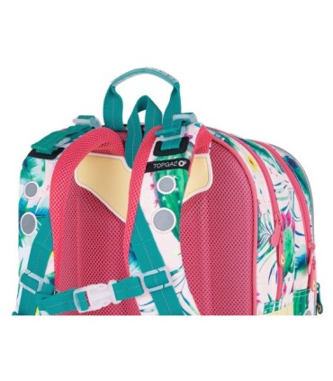  Plecak dwukomorowy dla dziewczynki Topgal ENDY 21002 PAPUGA