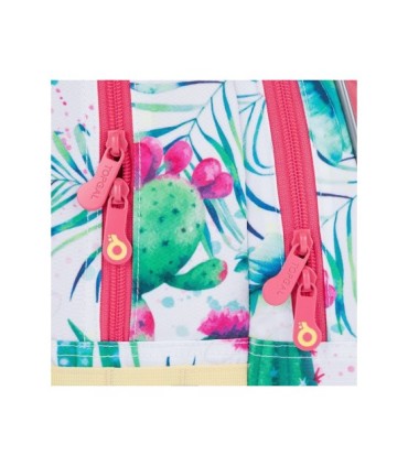  Plecak dwukomorowy dla dziewczynki Topgal ENDY 21002 PAPUGA