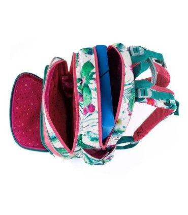  Plecak dwukomorowy dla dziewczynki Topgal ENDY 21002 PAPUGA