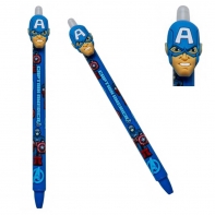Długopis wymazywalny Colorino Disney CAPITAN AMERYKA, niebieski
