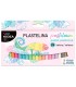 Derform Plastelina Kidea pastelowe 24 kolory
