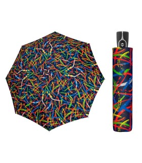 Mocna AUTOMATYCZNA damska parasolka Doppler, niebieska ekspresja