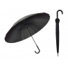 Automatyczny parasol męski XXL 123 CM 24-BRYTOWY, CZARNY