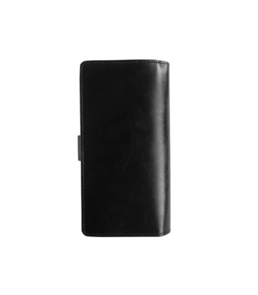 SKÓRZANY DAMSKI PORTFEL WITTCHEN 21-1-028-10, CZARNY - KOLEKCJA ITALY