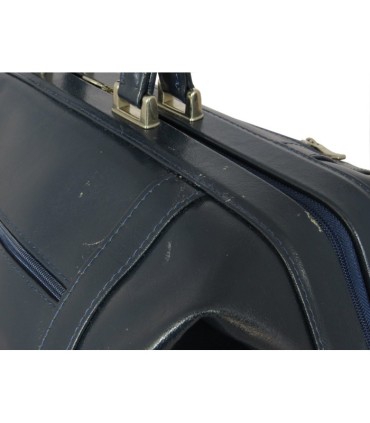 Torba lekarska (męska), GRANATOWA, pojemna - POWYSTAWOWA