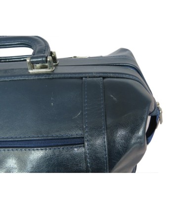 Torba lekarska (męska), GRANATOWA, pojemna - POWYSTAWOWA