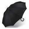 Długi czarny parasol automatyczny Pierre Cardin NOIRE