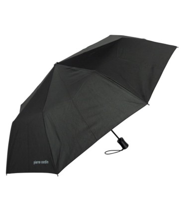 Czarny parasol Pierre Cardin Mini AC BLACK LINE
