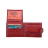 Nieduży portfel Puccini P1953 w kolorze czerwonym