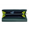 Skórzany duży portfel damski marki DuDu® 534-1163 zielony
