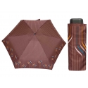 Kieszonkowa parasolka ULTRA MINI marki PARASOL, brązowa