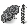 Mocna automatyczna parasolka Esprit, czarny wzór