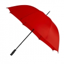 Bardzo duży, wytrzymały, lekki parasol, czerwony