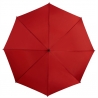 Bardzo duży, wytrzymały, lekki parasol, czerwony