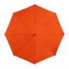Bardzo duży, wytrzymały, lekki parasol, pomarańczowy