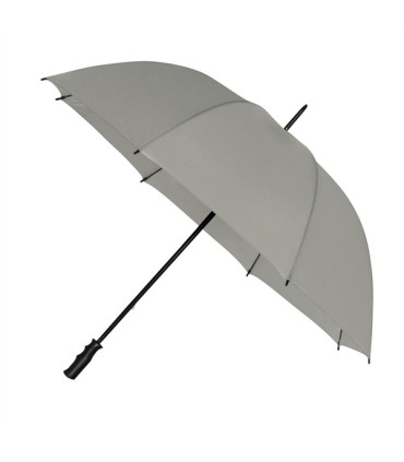 Bardzo duży, wytrzymały, lekki parasol, jasno szary