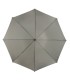 Bardzo duży, wytrzymały, lekki parasol, jasno szary
