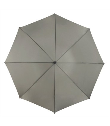 Bardzo duży, wytrzymały, lekki parasol, jasno szary