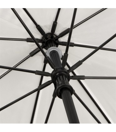 Bardzo duży, wytrzymały, lekki parasol, niebieski