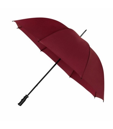 Bardzo duży, wytrzymały, lekki parasol, bordowy