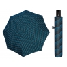 Mocna AUTOMATYCZNA parasolka Doppler Carbonsteel, niebieskie koła