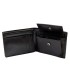 Męski skórzany zestaw: PORTFEL+ PASEK Pierre Cardin, czarny