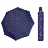Automatyczna MOCNA parasolka damska Doppler Derby niebieska w listki