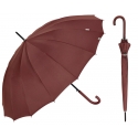 Wytrzymała AUTOMATYCZNA parasolka Doppler, 16 brytów, brązowa