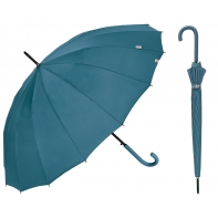 Wytrzymała AUTOMATYCZNA parasolka Doppler, 16 brytów, niebiesko szara