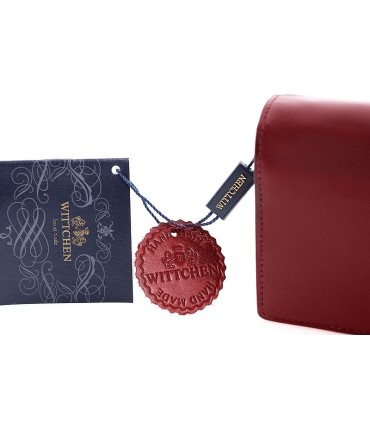 Długi damski portfel Wittchen 21-1-052, kolekcja Italy, kolor czerwony