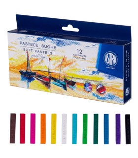  Pastele suche Prestige 12 szt. ASTRA