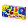 Farby plakatowe PASTELOWE 8 kolorów x 20 ml, Astra