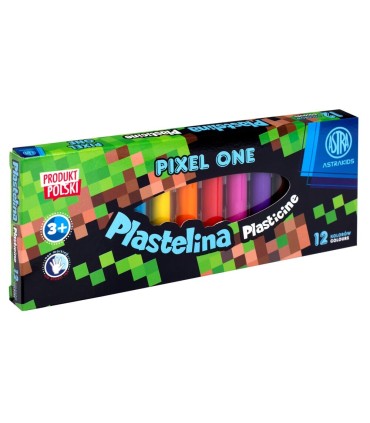 Plastelina 10 kolorów PIXELONE ASTRA