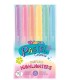 Pastelowe zakreślacze COLORIINO - 6 kolorów