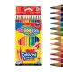 Kredki ołówkowe trójkątne 12 sztuk Colorino