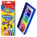 Farby tempera Colorino 12 kolorów tuba 12 ml