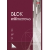 Blok milimetrowy A4 20k., Unipap