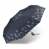 Automatyczna parasolka damska Pierre Cardin granatowa w piórka