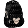 Trzykomorowy plecak szkolny Minnie Mouse Black DM22UU-200, PASO