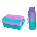 Bidon + śniadaniówka Coolpack Gradient blueberry, 04163CP / Z07505