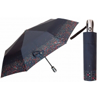 Automatyczna parasolka damska marki Parasol, koraliki z czerwienią