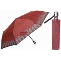 Automatyczna parasolka damska marki Parasol, czerwone liany