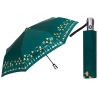 Automatyczna parasolka damska marki Parasol, zielona w kwiaty