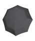 Automatyczny bardzo mocny parasol męski CARBONSTEEL Doppler, czarno szare prążki