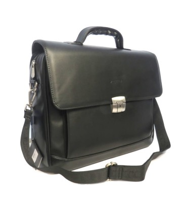 Teczka męska Wittchen Office 29-3-701-1 czarna 15,6” skóra eco